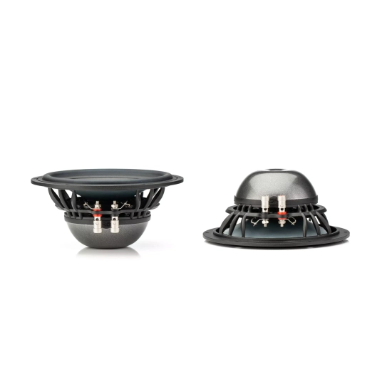Gladen Aerospace 165 PP – Referencyjne głośniki niskotonowe 165 mm High-End z aluminiowym korektorem fazy 2 x 135 / 90 Watt